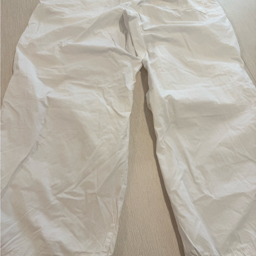 Men's Baggy White Pants